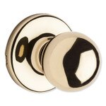 Kwikset Polo Passage Knob, Polished Brass